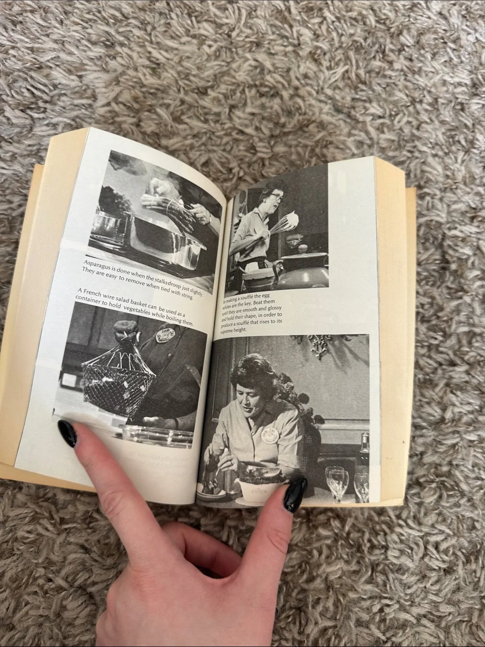 Vintage 1975 Julia Child The French Chef Cookbook Bantam Paperback